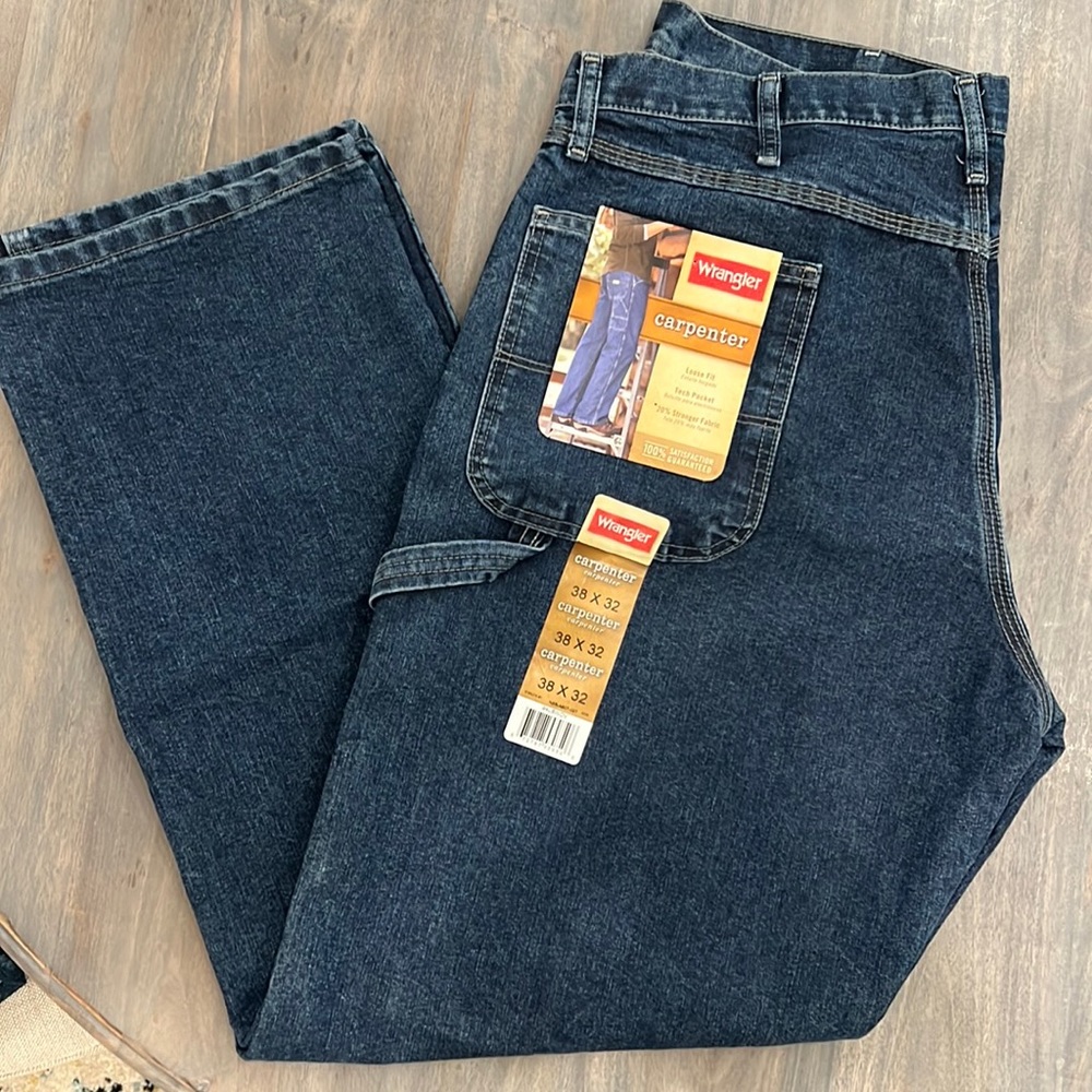 NWOT Wrangler Carpenter Jeans